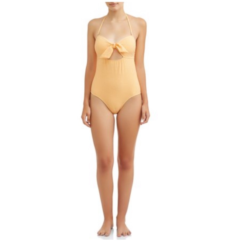 💜No Boundaries Juniors’ PiqueBunnytie 1PcSwimsuit - Picture 4 of 8
